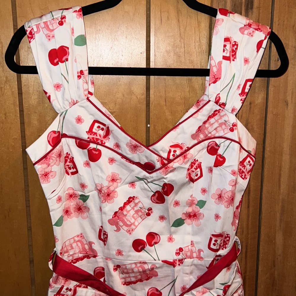 VOODOO VIXEN Cherry Pinup Dress